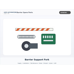 Barrier Support Fork