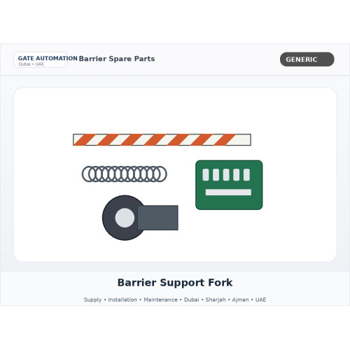 Barrier Support Fork
