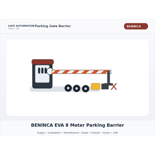 BENINCA EVA 8 Meter Parking Barrier