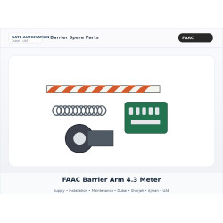 FAAC Barrier Arm 4.3 Meter FAAC Barrier Arm 4.3 Meter
