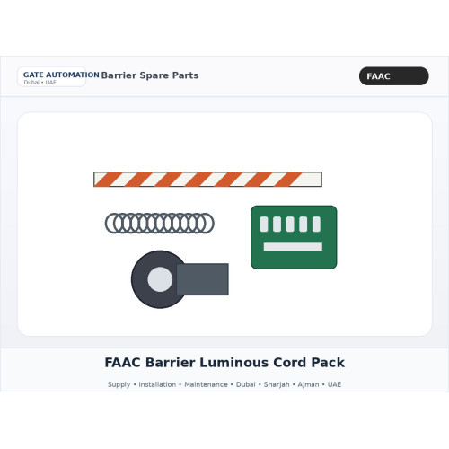 FAAC Barrier Luminous Cord Pack