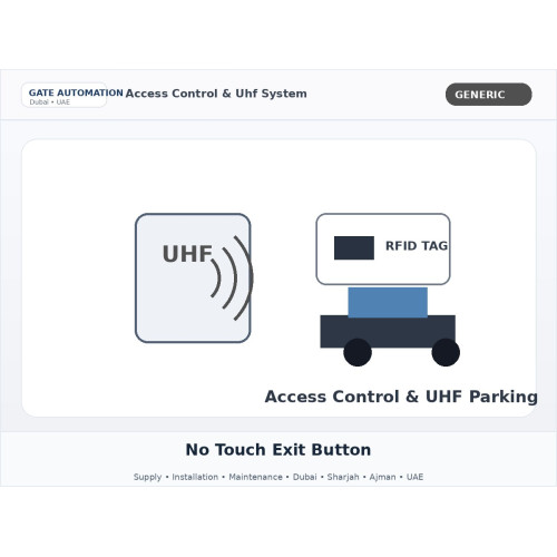 No Touch Exit Button