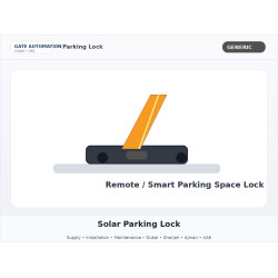 Solar Parking Lock Solar Parking Lock