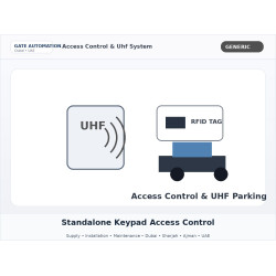 Standalone Keypad Access Control Standalone Keypad Access Control