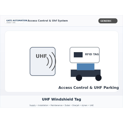 UHF Windshield Tag