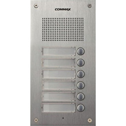 Commax DR-6AM 6 Button Audio Entrance Panel Commax DR-6AM 6 Button Audio Entrance Panel