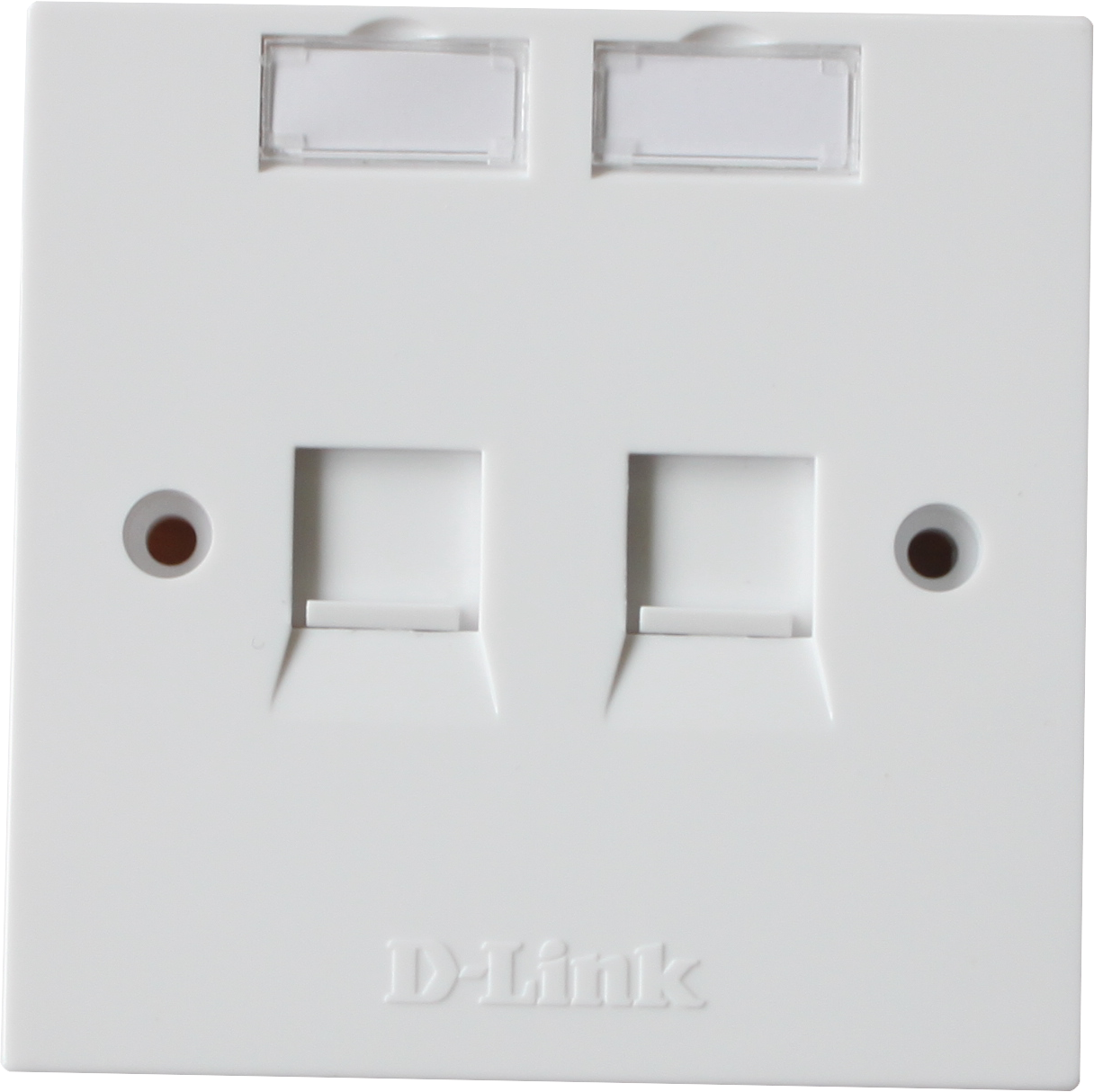 D-Link NFP-0WHI11 Single-Port Flat Faceplate