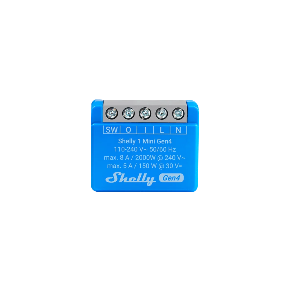 Shelly 1 Mini Gen4 Smart Switch / Relay