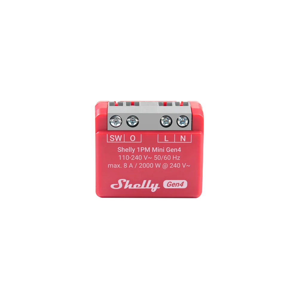 Shelly 1PM Mini Gen4 Smart Switch / Relay
