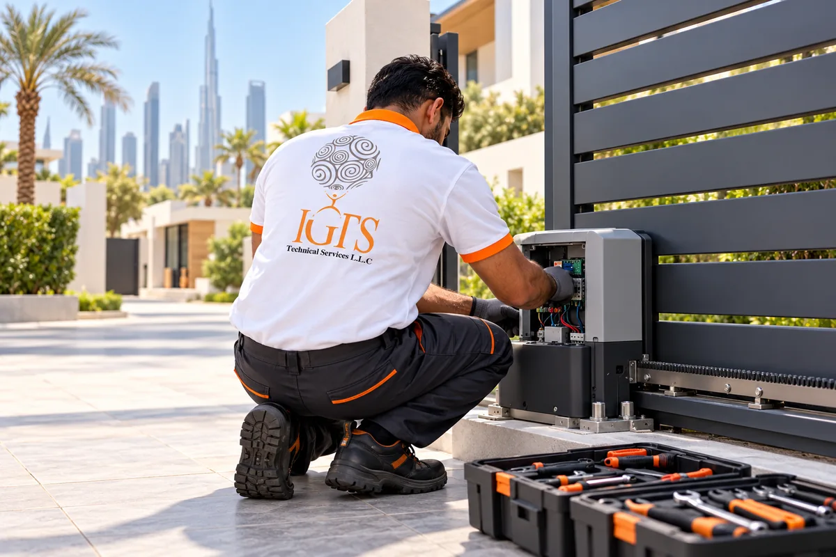 Gate automation installation Dubai