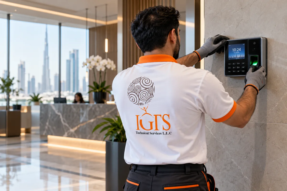 Time attendance system installation in Dubai