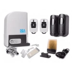 Heavy-duty DEA LIVI 800 KG Italian sliding gate motor with automatic adjustment for large villas in the UAE.