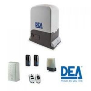 Heavy-duty DEA LIVI 900 KG sliding gate motor with self-locking system for UAE warehouses and large villas.