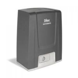 Intelligent DITEC ION sliding gate motor with digital control panel for UAE homes and businesses.