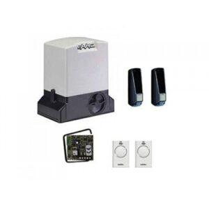 Precision FAAC 740 500 KG Italian sliding gate motor with optical encoder for UAE properties.