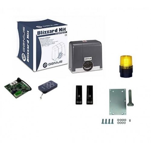 Sleek GENIUS 500 KG sliding gate motor with magnetic precision for UAE villas and businesses.