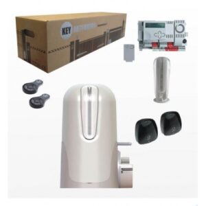 Heavy-duty KEY SUN 1100 KG sliding gate motor for warehouses and industrial sites in the UAE.