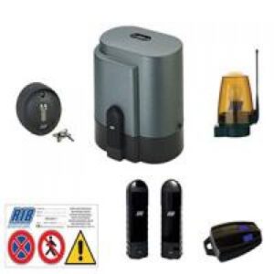 RIB K800kg advanced gate motor with L1-CRX control board installed on a heavy residential compound gate in Dubai, UAE.