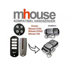 Premium Mhouse Italian-engineered transmitter remote control for garage and gate automation in the UAE.