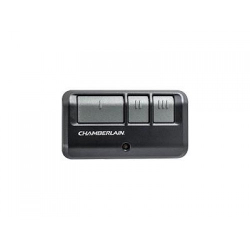 CHAMBERLAIN 953EV-P2 three-button visor clip remote control for garage doors, with extreme long-range.