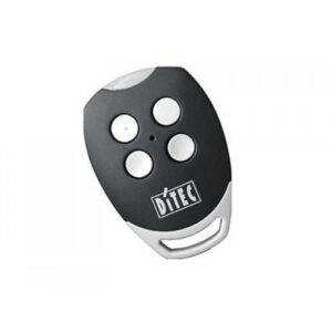 DITEC GOL4 white four-button remote control for gate and garage door systems.