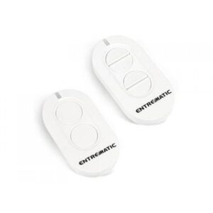 ENTREMATIC ZEN4 ergonomic four-button remote control with large push-buttons.