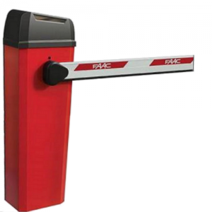 FAAC B614 4 meter premium Italian parking gate barrier with ultra-fast operation in UAE
