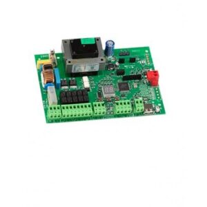 FAAC E045S advanced 230V control board with 2easy technology for swing gate operators in UAE.