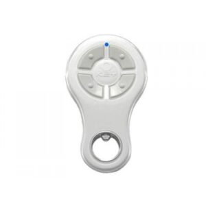 KEY SUB 44F water-resistant four-button remote control with metal chromed insert.