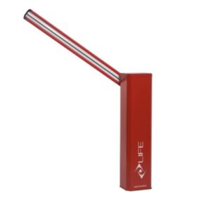LIFE SUPRA MB 230V 4M high-visibility parking gate barrier with red shell and LED illumination in UAE