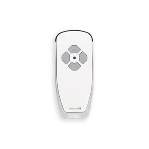 Marantec Digital 663 smart four-button remote control with status LED feedback for UAE garage and gate systems.