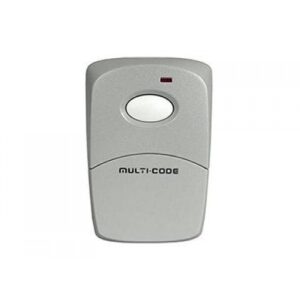 MULTI CODE 3089 single-button replacement remote control for 300MHz garage door systems in the UAE.