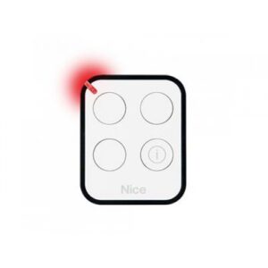 NICE FLO4RE stylish four-channel remote control with modern design for UAE automation systems.