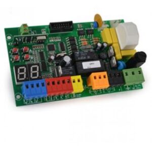 PROTECO Q80A 230V swing gate control board with LED display in Dubai, UAE.