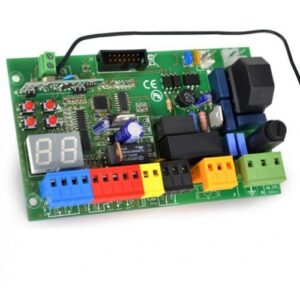 PROTECO Q80S 230V sliding gate control board with LED display in Dubai, UAE.