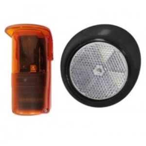 Wireless Reflective Photocell Sensor unit and reflector for easy gate safety installation in Dubai, UAE.