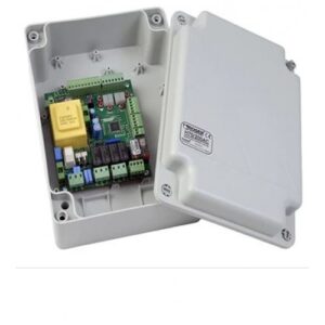 ROGER H70/200AC BOX dual 600W gate motor control board with protective enclosure in Dubai, UAE.