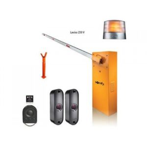 SOMFY LEVIXO 30 RTS high-cycle durable parking gate barrier system in UAE