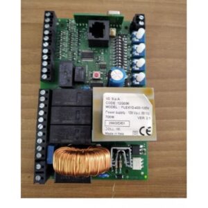 V2 FLEXY2 230V versatile control board for swing and sliding gate systems in Dubai, UAE.